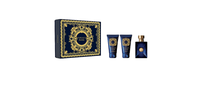 Set Cadou Versace Pour Homme Dylan Blue EDT 50 ml + After Shave Balm 50 ml + Gel De Duș 50 ml