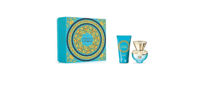 Set Cadou Versace Pour Femme Dylan Tourquise EDT 30 ml + Loțiune De Corp 50 ml