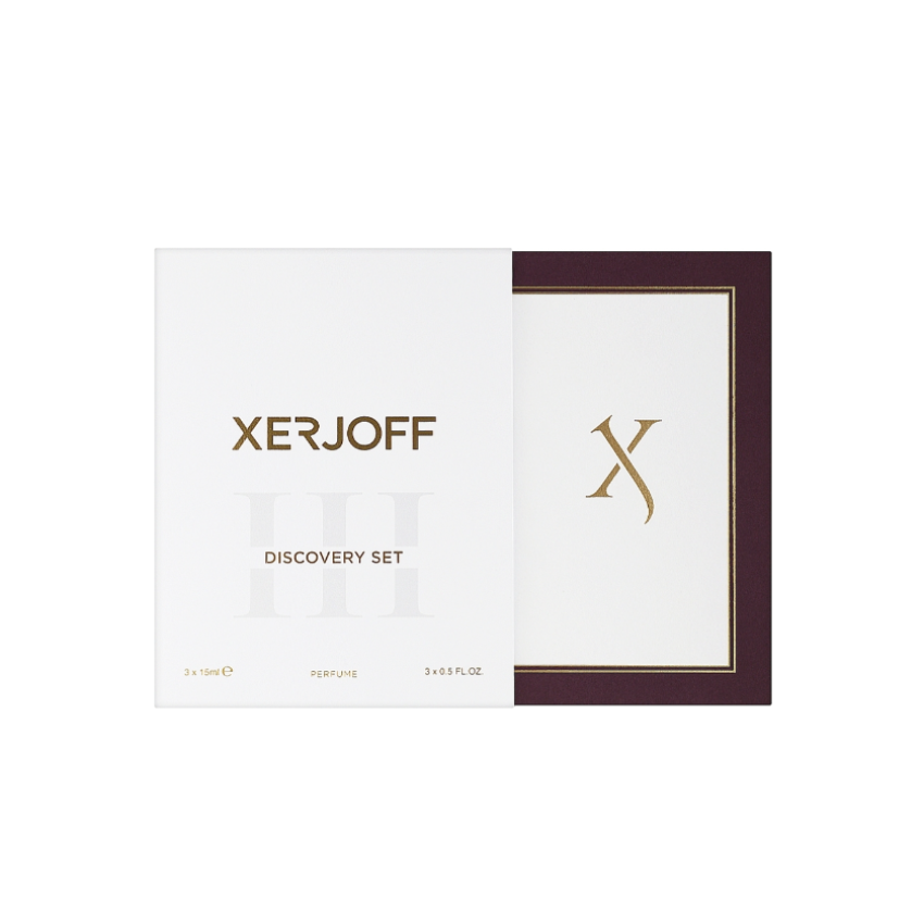 Mini Set Cadou Xerjoff (Unisex) Discovery Set Parfum EDP 3 X 15ml  Muse EDP 15 ml + Apollonia EDP 15 ml + Accento Overdose EDP 15 ml 
