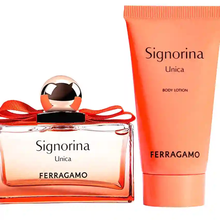 Set Cadou Salvatore Ferragamo Signorina Unica For Women EDP 50 ml + Loțiune de Corp 50 ml