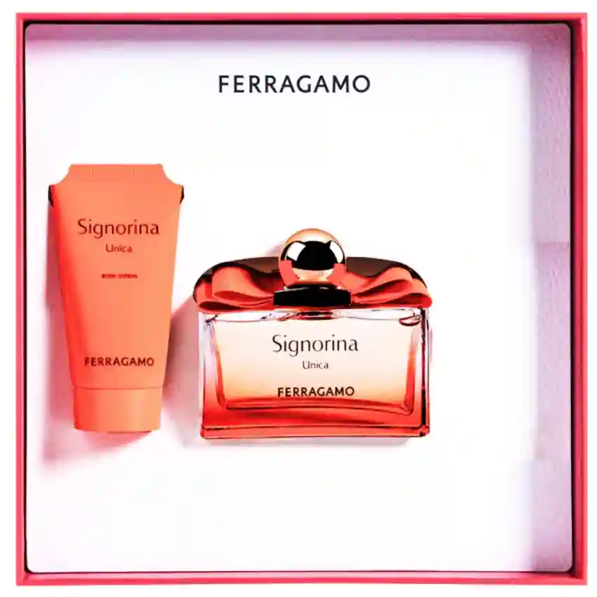 Set Cadou Salvatore Ferragamo Signorina Unica For Women EDP 50 ml + Loțiune de Corp 50 ml