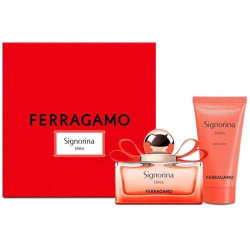 Set Cadou Salvatore Ferragamo Signorina Unica For Women EDP 50 ml + Loțiune de Corp 50 ml