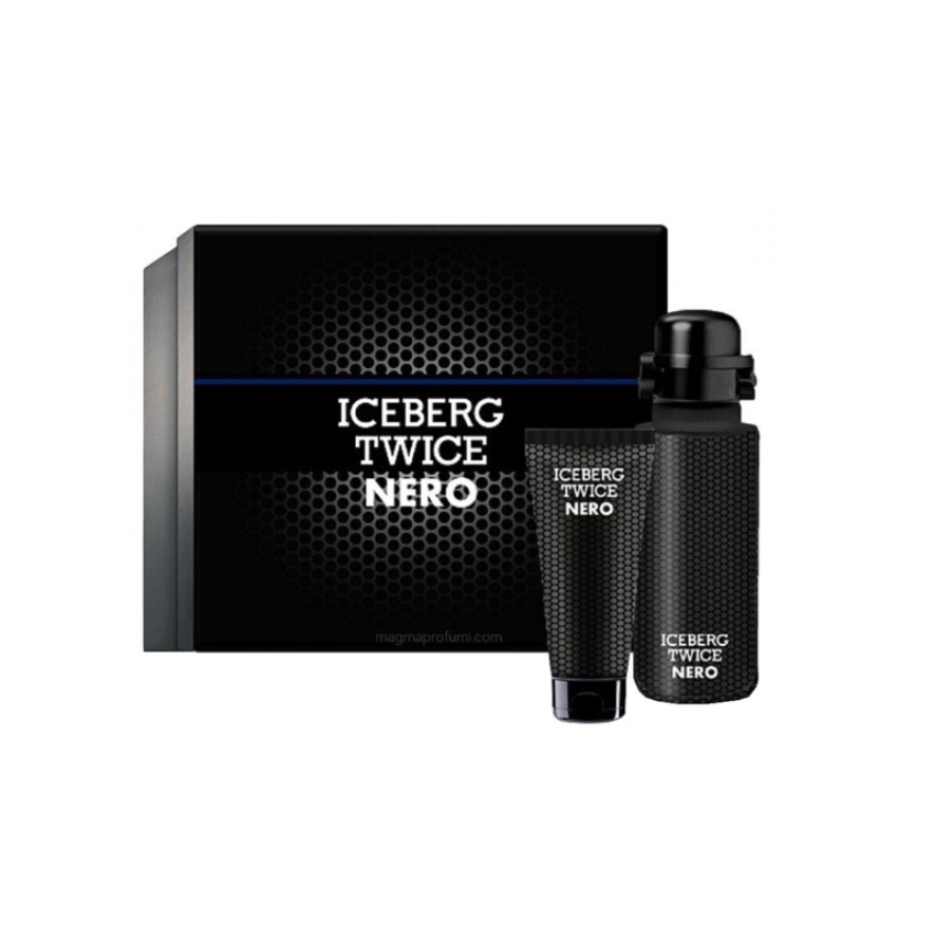 Set Cadou Iceberg Twice Nero for Him EDT 125 ml + Gel De Dus 100 ml