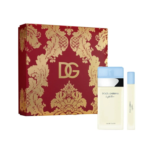 Set Cadou Dolce & Gabbana Light Blue EDT 100 ml + Travel Spray EDT 10 ml