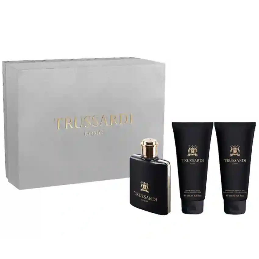 Set Cadou Trussardi 1911 Uomo Deluxe EDT 100 ml + Gel de duș 200 ml + After Shave Balm 200 ml