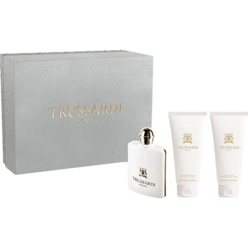 Set Cadou Trussardi 1911 Donna Urban Deluxe EDP 100 ml + Gel de duș 200 ml + Loțiune de corp 200 ml