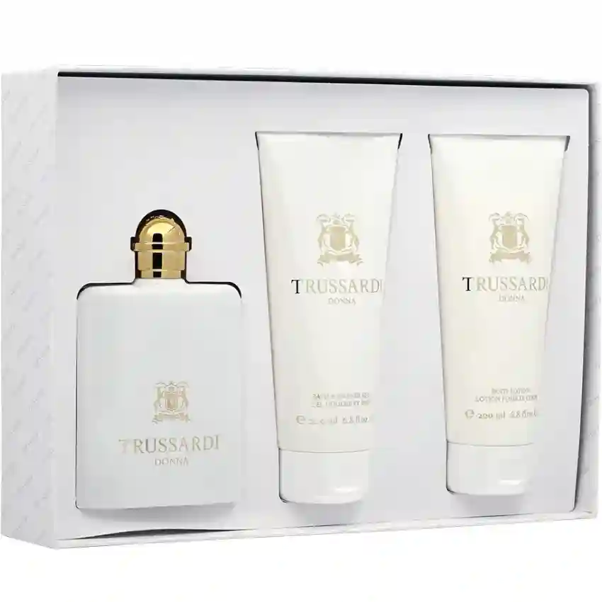Set Cadou Trussardi 1911 Donna Urban Deluxe EDP 100 ml + Gel de duș 200 ml + Loțiune de corp 200 ml