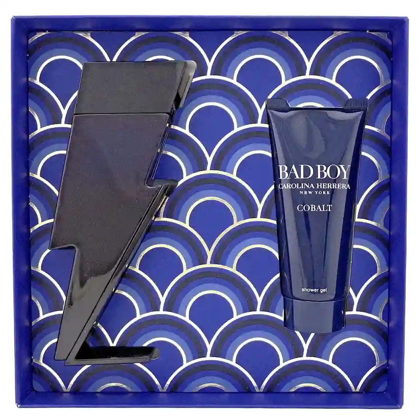 Set Cadou Carolina Herrera Bad Boy Cobalt Elixir EDP 100 ml + Gel De Duș 100 ml