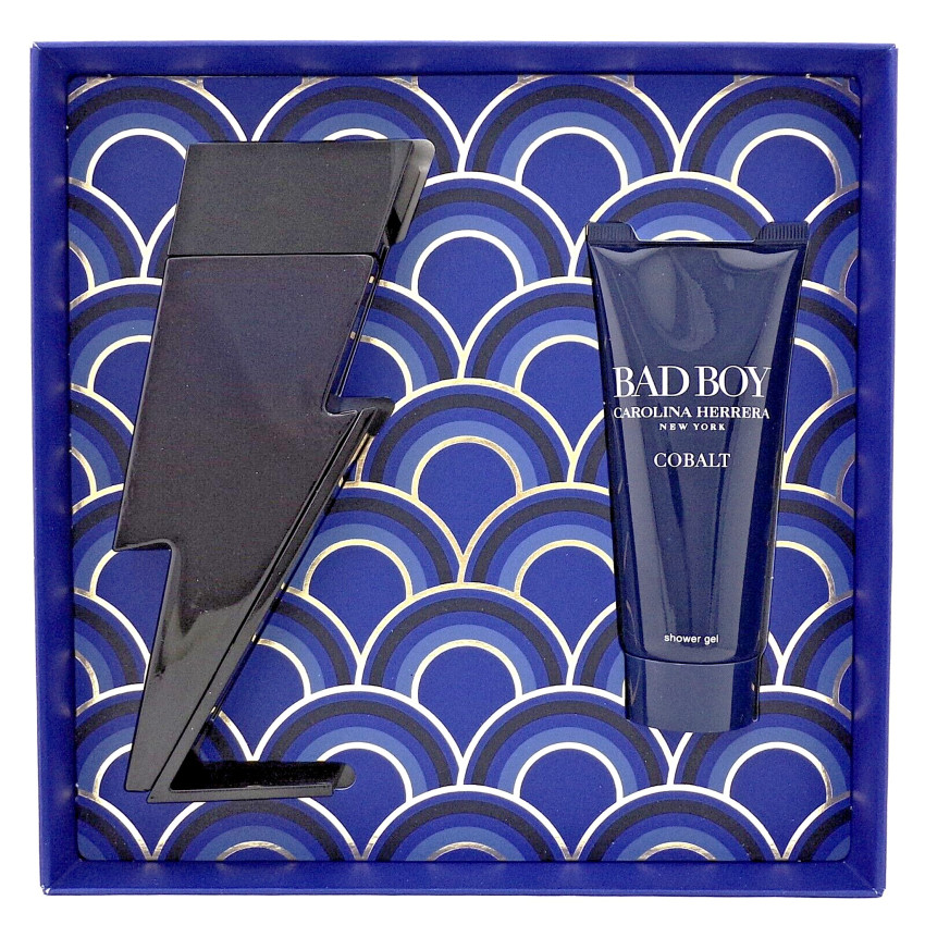 Set Cadou Carolina Herrera Bad Boy Cobalt Elixir EDP 100 ml + Gel De Duș 100 ml