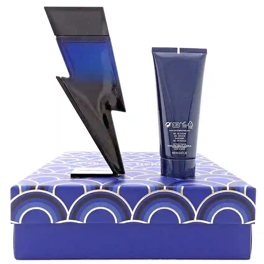 Set Cadou Carolina Herrera Bad Boy Cobalt Elixir EDP 100 ml + Gel De Duș 100 ml
