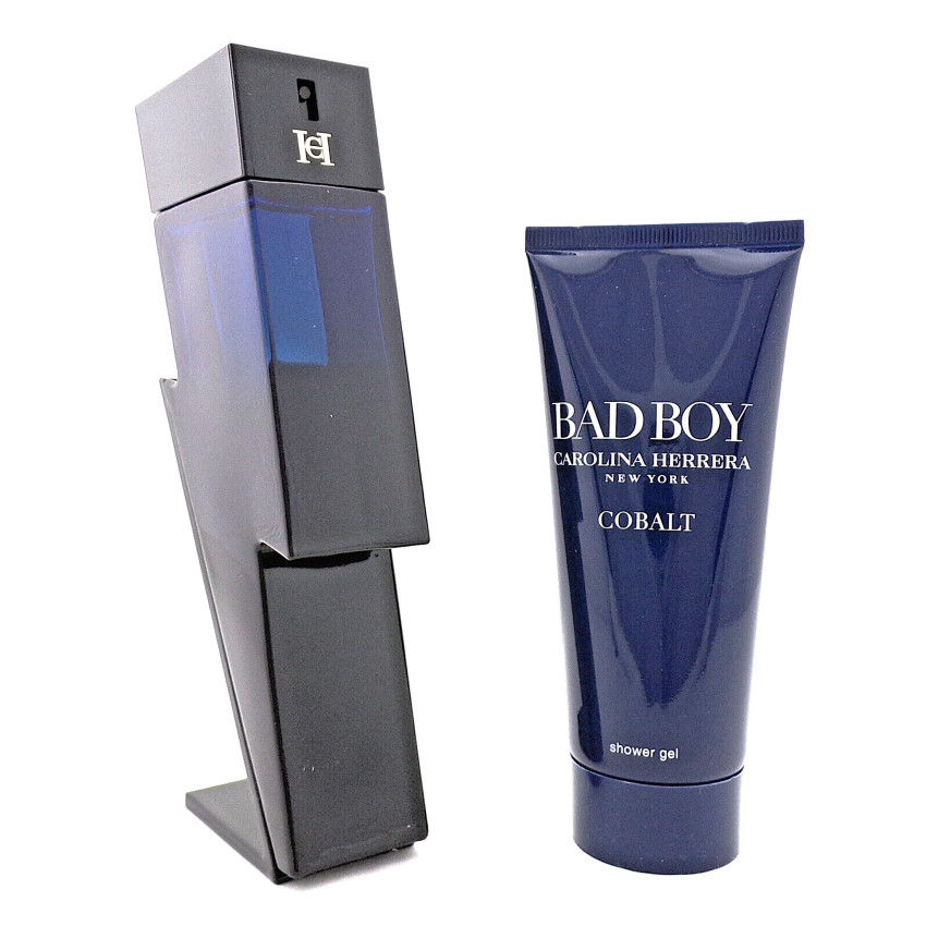 Set Cadou Carolina Herrera Bad Boy Cobalt Elixir EDP 100 ml + Gel De Duș 100 ml