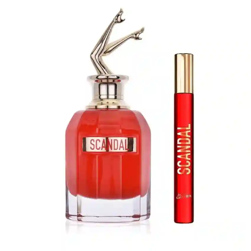 Set Cadou Jean Paul Gaultier Scandal Le Parfum EDP 80 ml +Spray de Calatorie EDP 10 ml