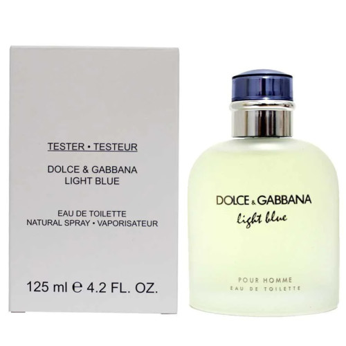 Tester Dolce & Gabbana Light Blue pour Homme EDT 125 ml (New Packing)