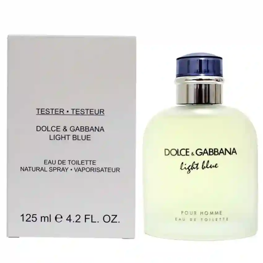 Tester Dolce & Gabbana Light Blue pour Homme EDT 125 ml (New Packing)