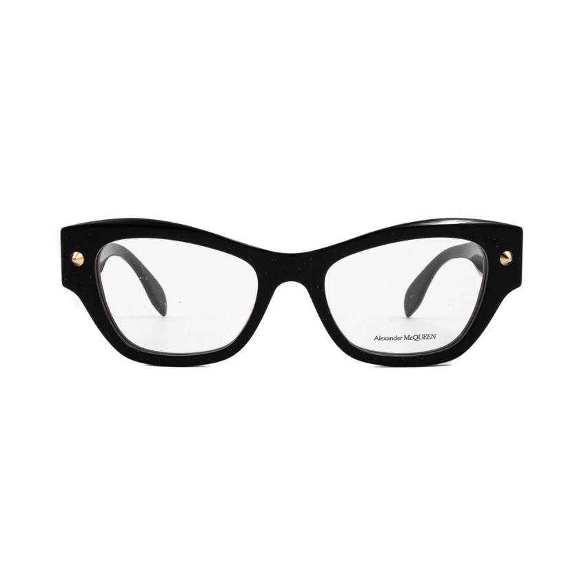 Alexander McQueen AM0429O-001 – Rame de vedere Femei, Negru, Butterfly