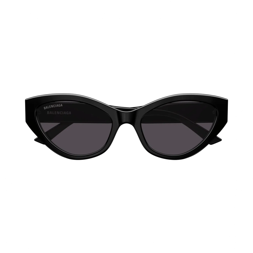 Balenciaga BB0306S-001 – Ochelari de soare Femei, Negru, Oversize, 57