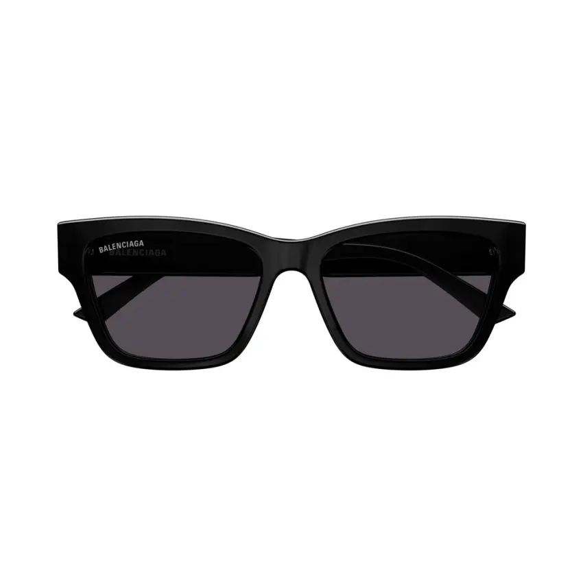Balenciaga BB0307SA-001 – Ochelari de soare Femei, Negru, Pătrați, 56