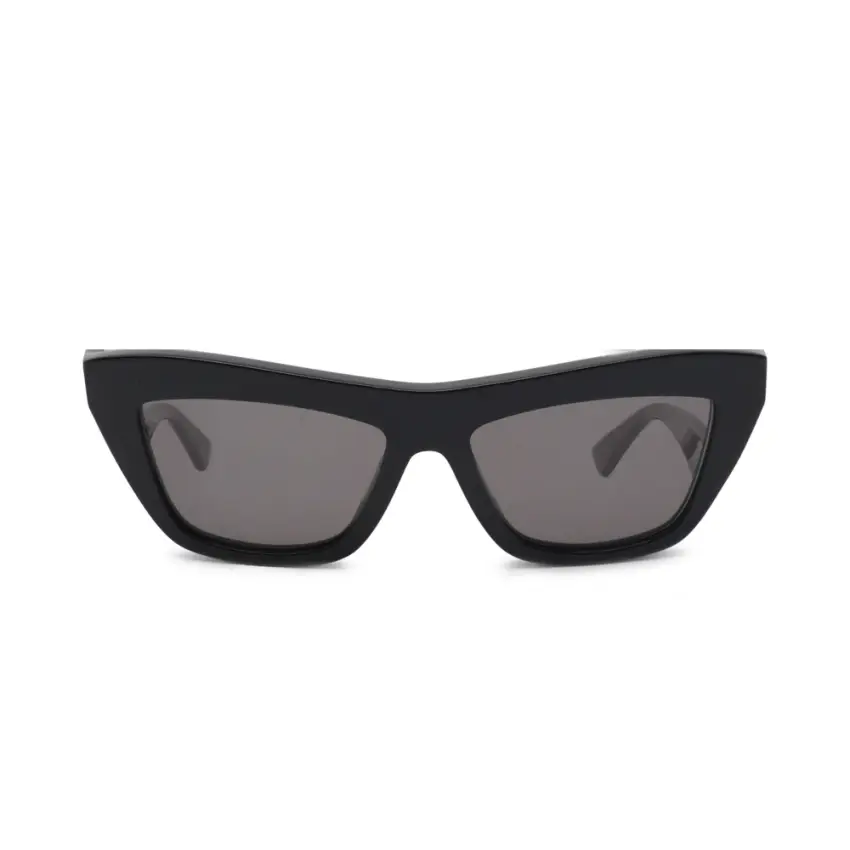 Bottega Veneta BV1121S-007 – Ochelari de Soare Unisex, Verde, Pătrat, 55 mm