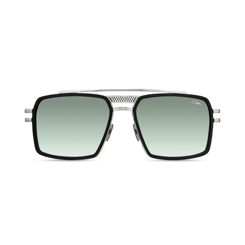 Cazal 6033 002 60 – Ochelari de soare unisex, Negri, Pătrați, 60 mm