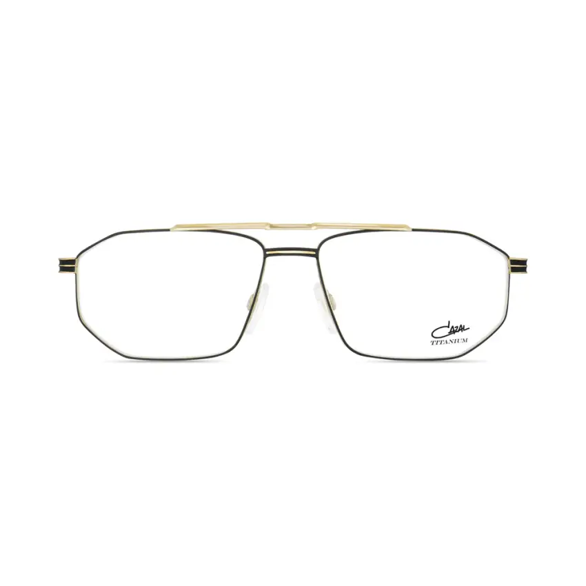 Cazal 7104 001 59 – Ochelari de soare unisex, Negri, Pătrați, 59 mm