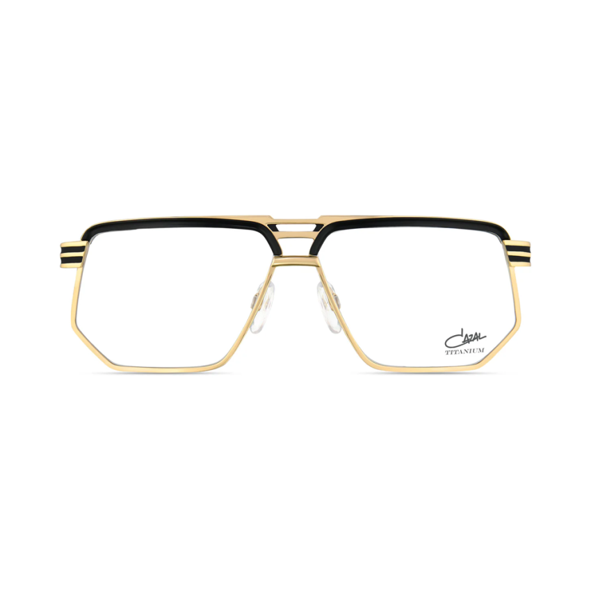 Cazal 7107 001 62 – Ochelari de soare unisex, Negri, Pătrați, 62 mm
