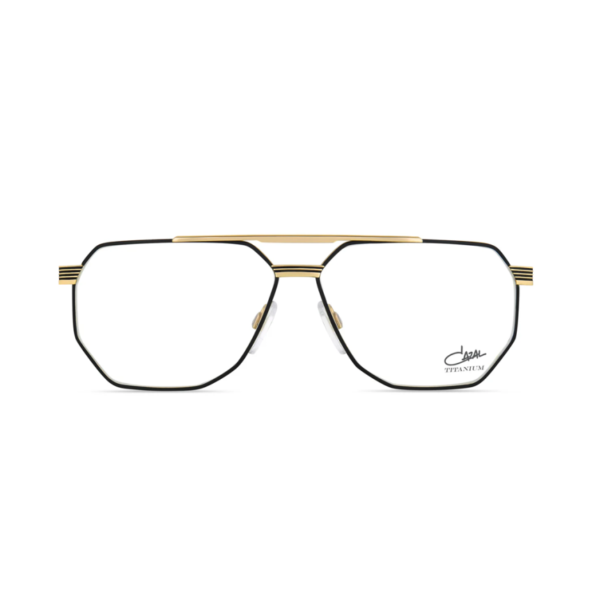 Cazal 7108 001 59 – Ochelari de soare unisex, Negri, Pătrați, 59 mm