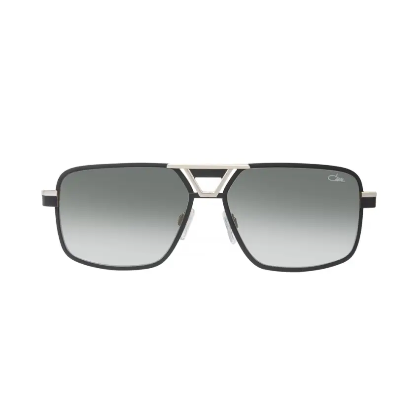 Cazal 9071 001 61 – Ochelari de soare unisex, Negri, Pătrați, 61 mm