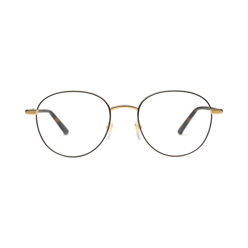 Gucci GG0392O-002 – Rame de vedere bărbați, Negru-Havana, Metal, 51 mm