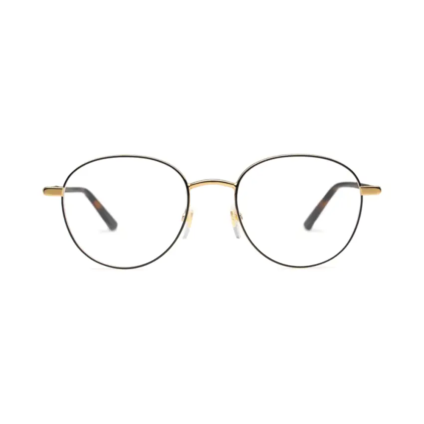 Gucci GG0392O-002 – Rame de vedere bărbați, Negru-Havana, Metal, 51 mm