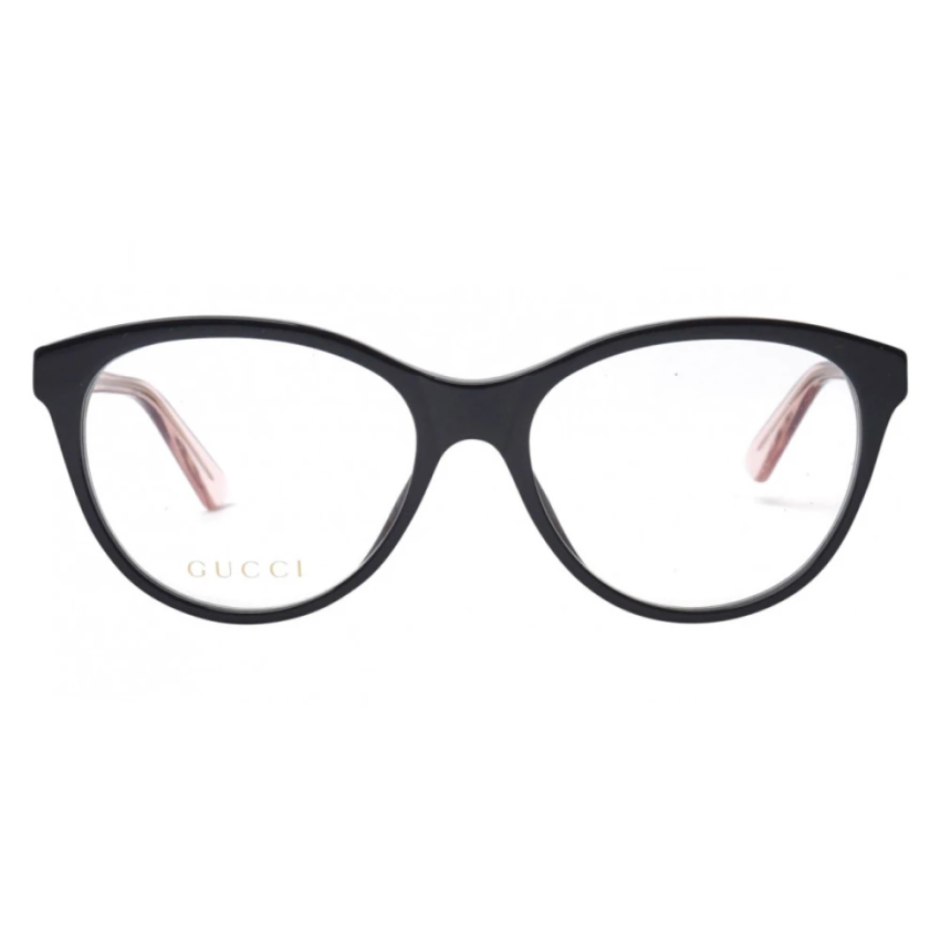 Gucci GG0486O-004 – Rame de vedere damă, Negru, Rotunde/Oval, 54 mm