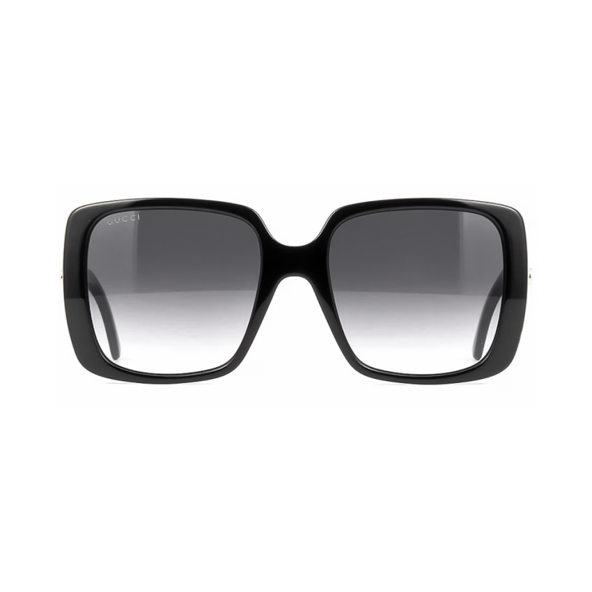 Gucci GG0632S-001 – Ochelari de soare Femei, Negru, Pătrați, 56