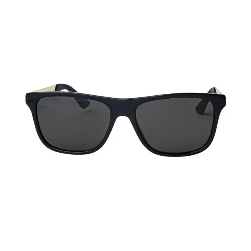 Gucci GG0687S-002 – Ochelari de soare bărbați, Negru, Rectangular, 57 mm
