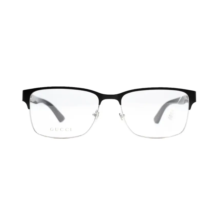 Gucci GG0750O-005 – Rame vedere Bărbați, Negru, Rectangulari, 60 mm