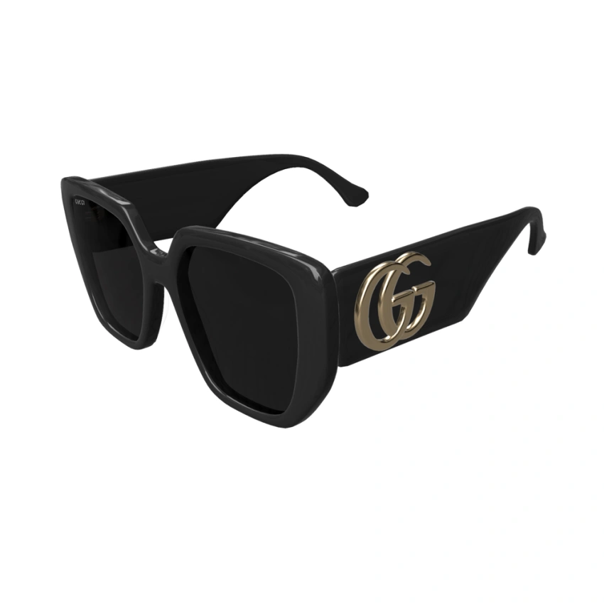 Gucci GG0956S-003 – Ochelari de soare Femei, Negru, Geometrici, 54 mm Gucci GG0956S-003 – Ochelari de soare Femei, Negru, Geometrici, 54 mm