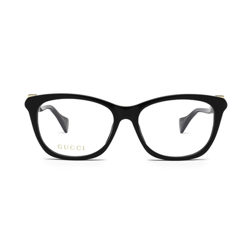 Gucci GG1012O-001 – Rame vedere Femei, Negru, Rectangulari, 54 mm Gucci GG1012O-001 – Rame vedere Femei, Negru, Rectangulari, 54 mm