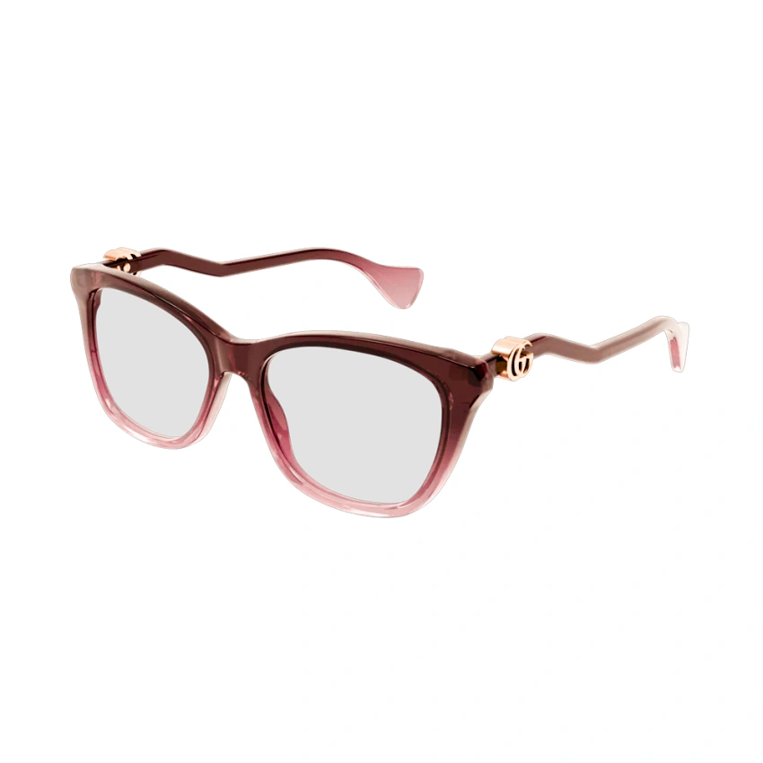 Gucci GG1012O-003 – Rame vedere Femei, Burgundy, Rectangulari, 54 mm Gucci GG1012O-003 – Rame vedere Femei, Burgundy, Rectangulari, 54 mm