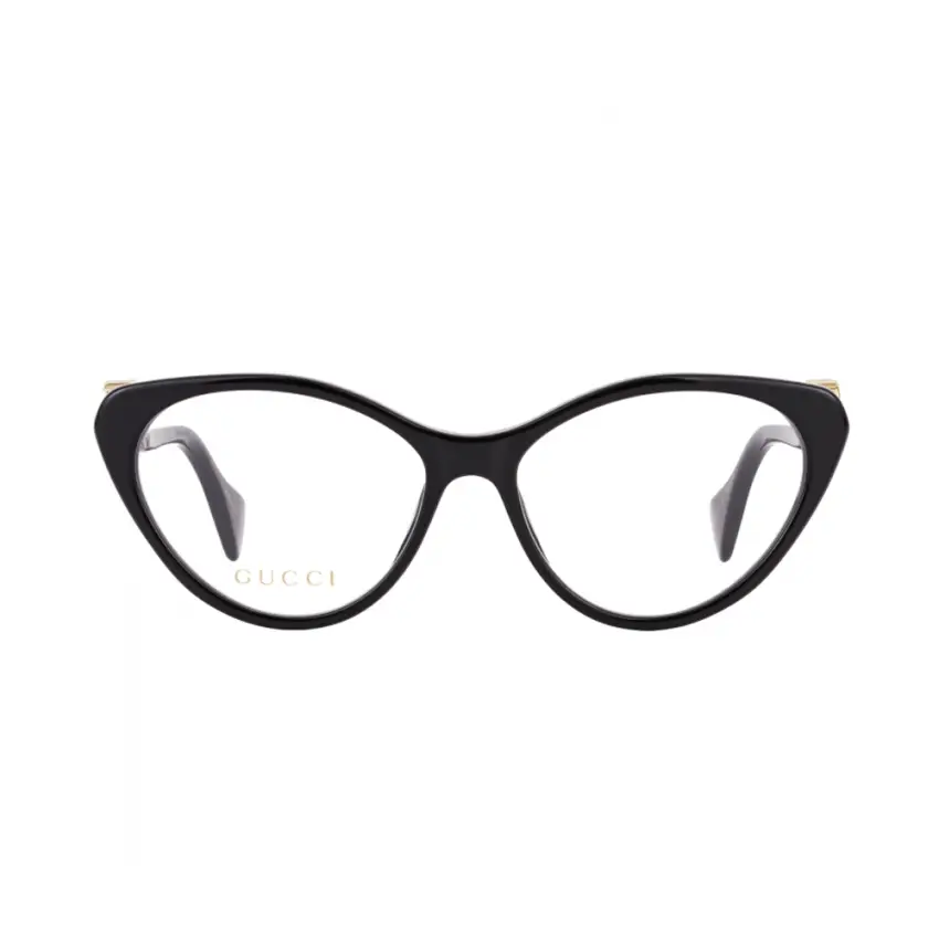 Gucci GG1013O-001 – Rame vedere Femei, Negru, Cat-Eye, 55 mm