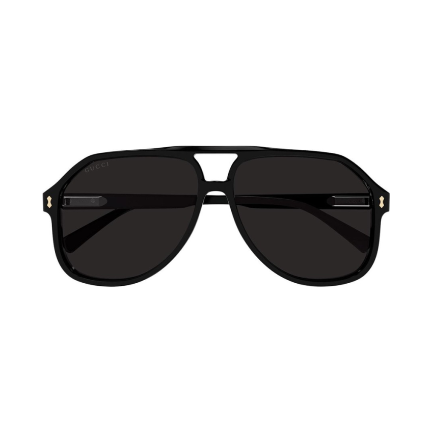 Gucci GG1042S-001 – Ochelari de soare Bărbați, Negru, Pilot, 60 mm Gucci GG1042S-001 – Ochelari de soare Bărbați, Negru, Pilot, 60 mm