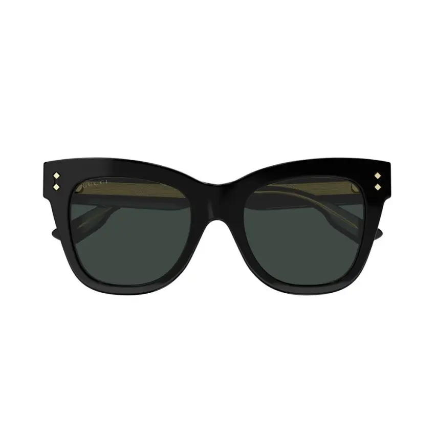 Gucci GG1082S-001 – Ochelari de soare Femei, Negru, Cat-Eye, 52 mm