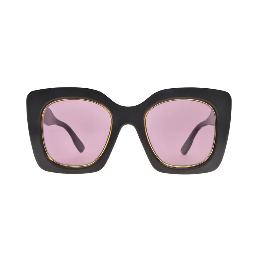 Gucci GG1151S-002 – Ochelari de soare Femei, Gri, Butterfly, 51 mm