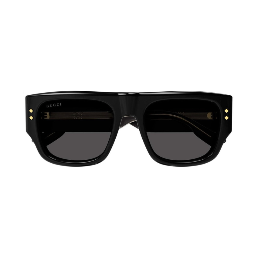 Gucci GG1262S-001 – Ochelari de soare Bărbați, Negru, Pătrați, 54
