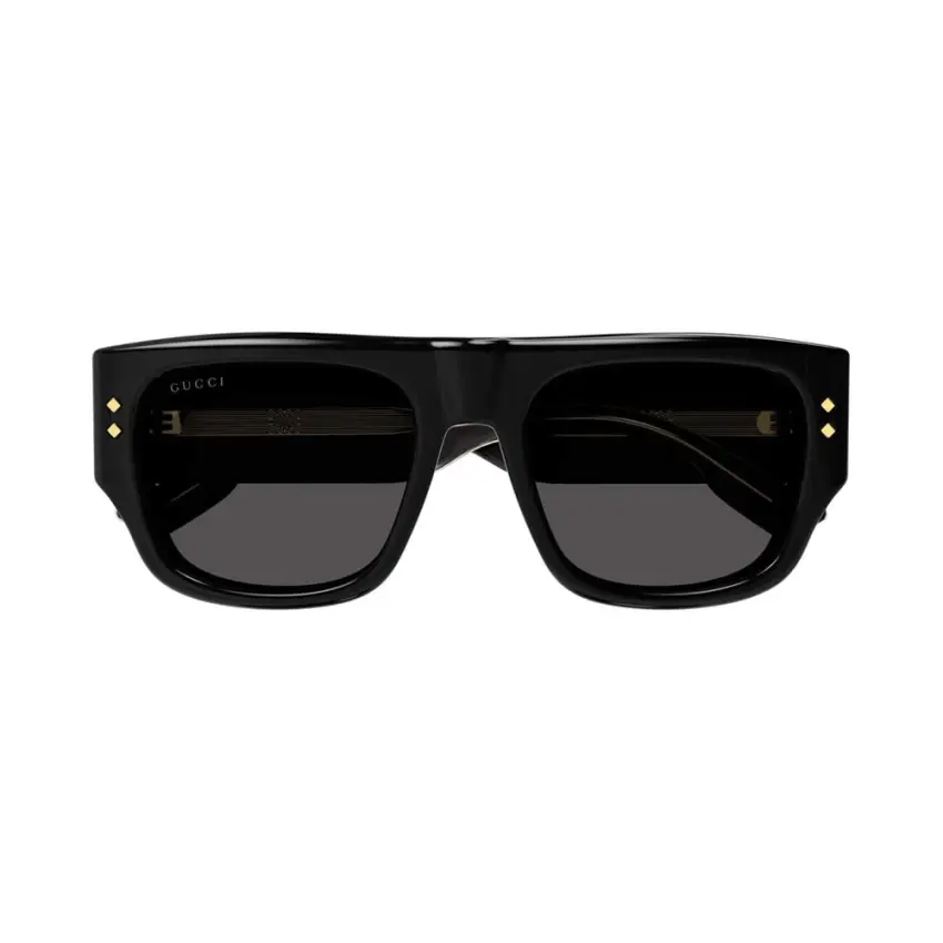 Gucci GG1262S-001 – Ochelari de soare Bărbați, Negru, Pătrați, 54