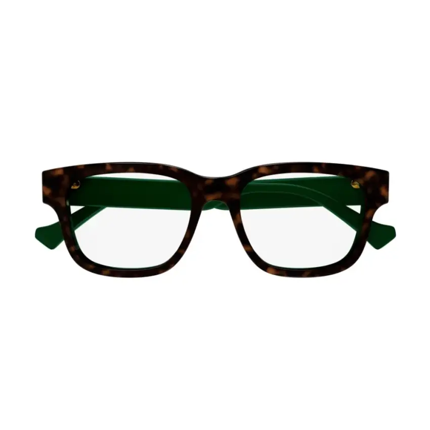 Gucci GG1303O-005 – Rame de vedere Bărbați, Havana, Rectangulare, 57-17-145