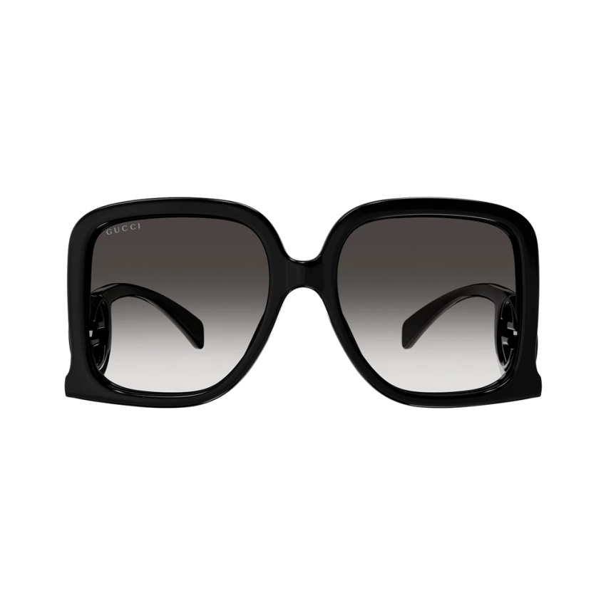 Gucci GG1326S-001 – Ochelari de soare Femei, Negru, Pătrați, 58-16-140 Gucci GG1326S-001 – Ochelari de soare Femei, Negru, Pătrați, 58-16-140