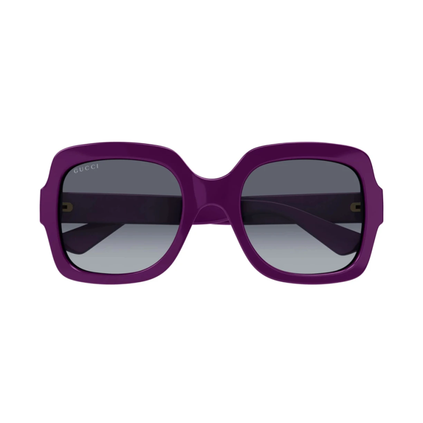 Gucci GG1337S-007 – Ochelari de soare damă, Burgundy, Pătrați, 54 mm