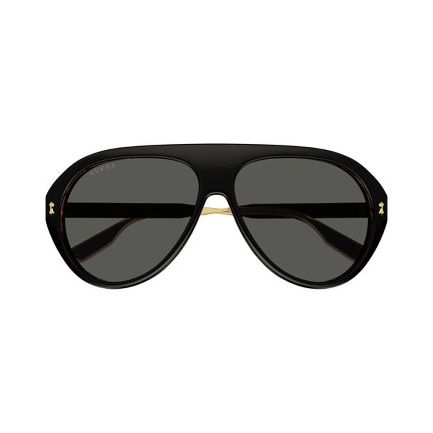 Gucci GG1515S-001 – Ochelari de soare Bărbați, Negru-Auriu, Aviator, 61 Gucci GG1515S-001 – Ochelari de soare Bărbați, Negru-Auriu, Aviator, 61