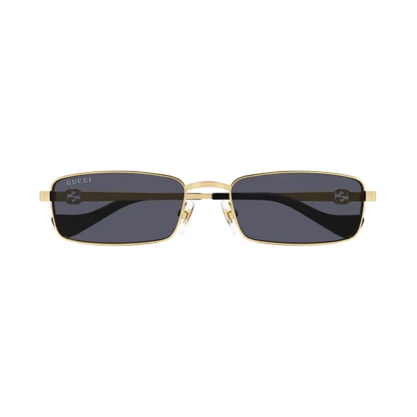 Gucci GG1600S-001 – Ochelari de soare Femei, Auriu, Rectangulari, 56