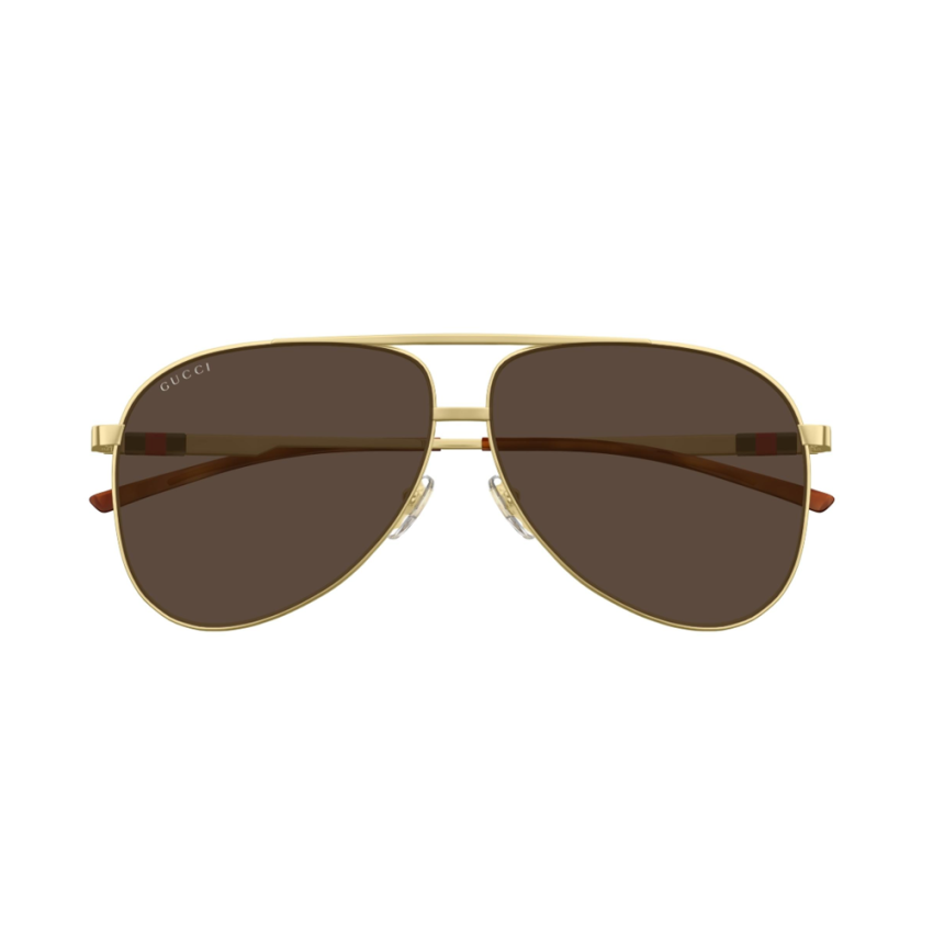 Gucci GG1677S-002 – Ochelari de soare Bărbați, Auriu, Aviator, 62 Gucci GG1677S-002 – Ochelari de soare Bărbați, Auriu, Aviator, 62