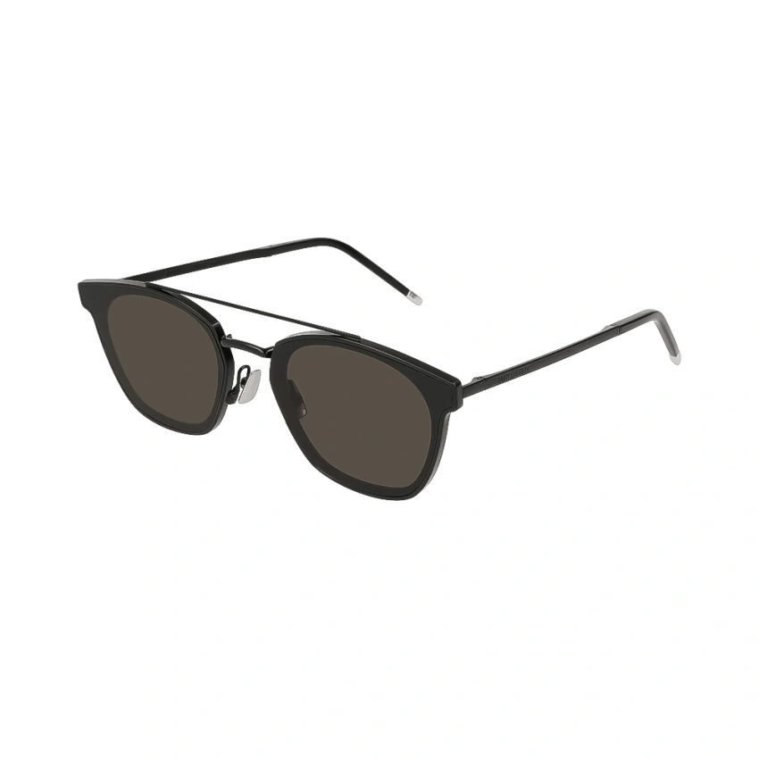 Saint Laurent SL 28 METAL-001 – Ochelari de soare Unisex, Negru, Metal, 61 Saint Laurent SL 28 METAL-001 – Ochelari de soare Unisex, Negru, Metal, 61