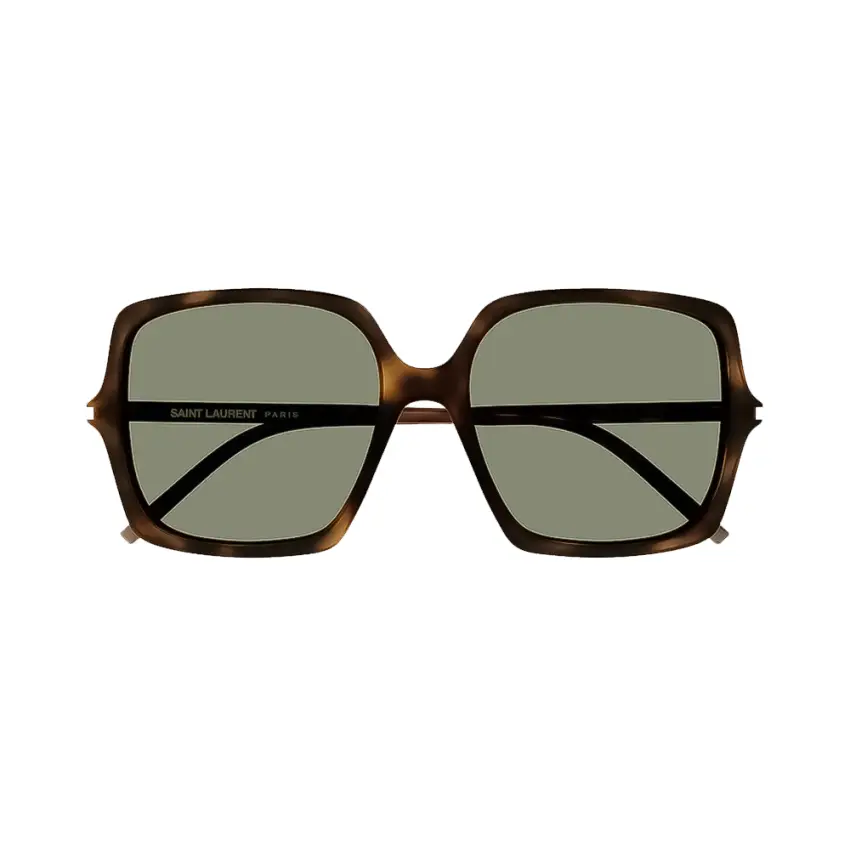 Saint Laurent SL 591 – Ochelari de soare Damă, Negru, Pătrat, 57 mm